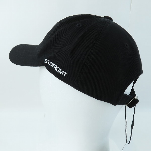 実際に弊社で買取させて頂いた(1)【未使用】FRAGMENT DESIGN フラグメントデザイン ×BT21 BT21FRGMT CAP COOKY ブラック×イエローの画像 3枚目