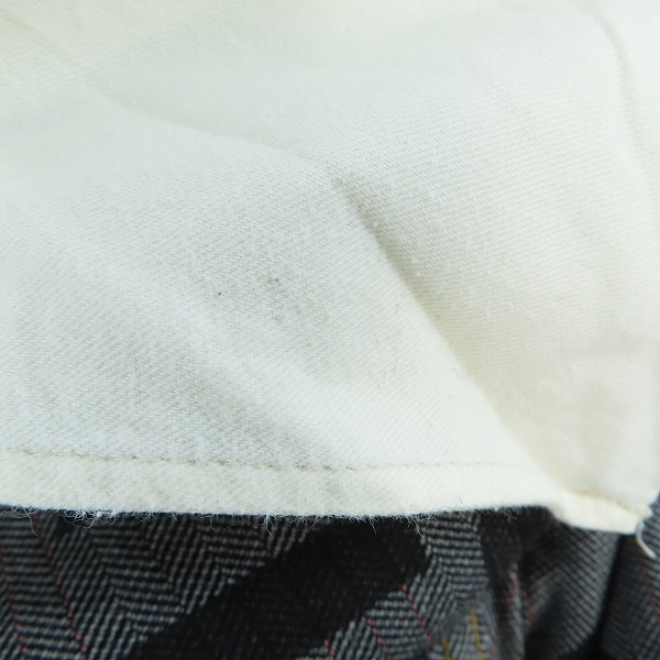 実際に弊社で買取させて頂いたJUNYA WATANABE COMME des GARCONS/ジュンヤワタナベ コムデギャルソン AD2002 デニムパンツ WI-P028/Mの画像 5枚目