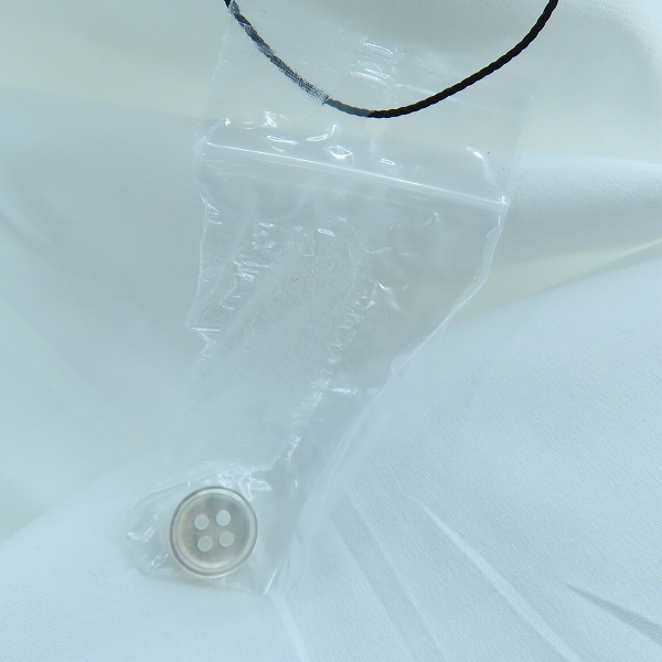 実際に弊社で買取させて頂いたCOOTIE PRODUCTIONS/クーティー ロング丈 長袖シャツ ホワイト/Lの画像 5枚目