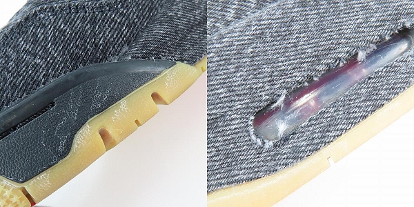 実際に弊社で買取させて頂いたNIKE×LEVI'S/ナイキ×リーバイス AIR JORDAN 4 RETRO BLACK DENIM エアジョーダン4 ブラックデニム A02571-001/29の画像 6枚目