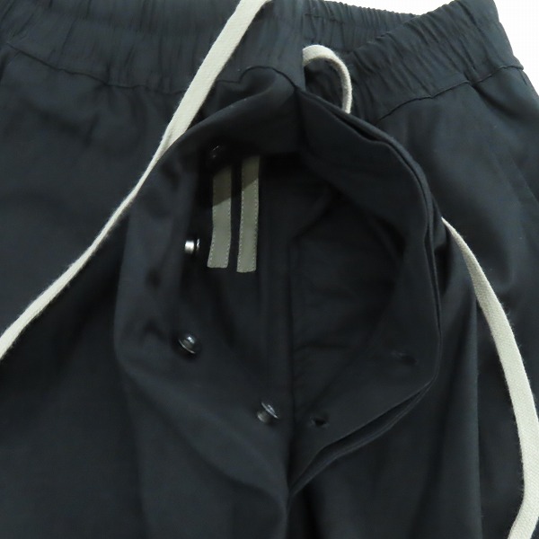 実際に弊社で買取させて頂いたRick Owens/リックオウエンス DRKSHDW/ダークシャドウ Drawstring Long Pants DU18S3374-TEER3/XSの画像 6枚目