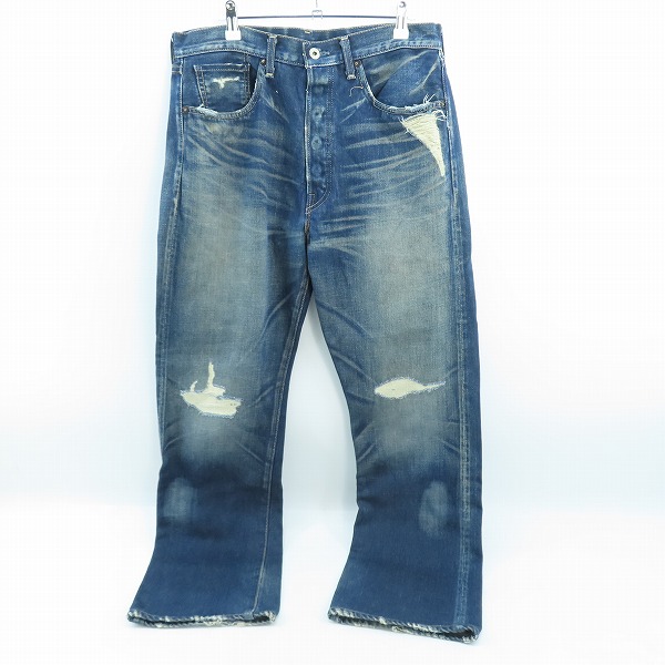実際に弊社で買取させて頂いたLEVIS/リーバイス 復刻 44年大戦モデル 日本製 デニムパンツ/ジーンズ 44501 J22 J31181 0106/W34