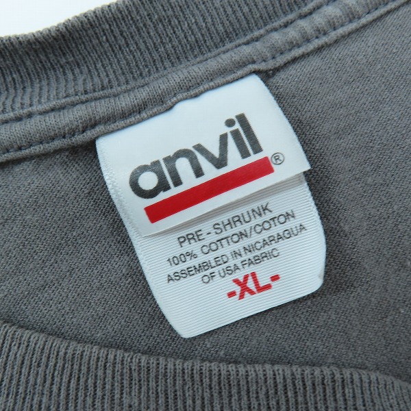 実際に弊社で買取させて頂いたanvil/アンヴィル製 TOOL/トゥール バンドTシャツ/XLの画像 2枚目