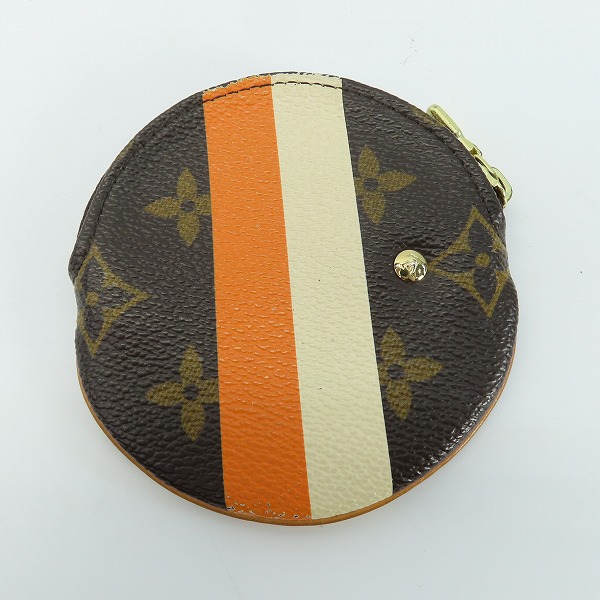 実際に弊社で買取させて頂いたLOUIS VUITTON/ルイ ヴィトン モノグラム グルーム ポルトモネ ロン コインケース/小銭入れ ベルボーイプリント M60037の画像 1枚目