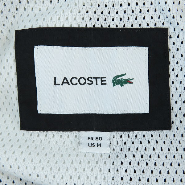 実際に弊社で買取させて頂いたLACOSTE/ラコステ アシンメトリーパッチワークトラックジャケット/BH0150/Mの画像 2枚目