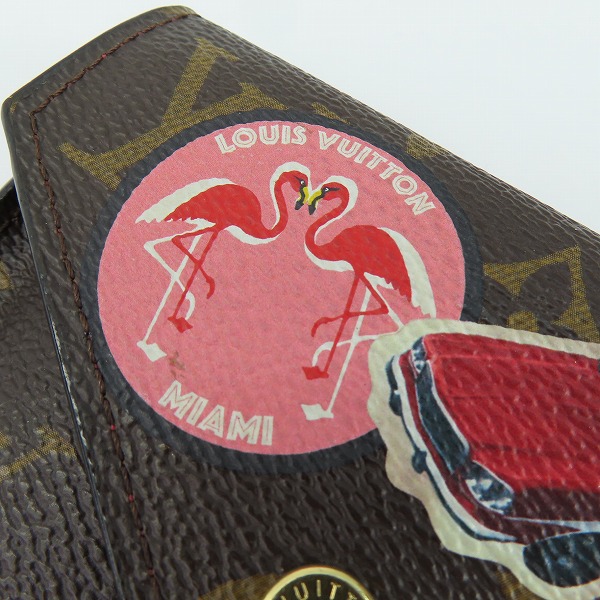 実際に弊社で買取させて頂いたLOUIS VUITTON/ルイ・ヴィトン ポルトフォイユ ヴィクトリーヌ ワールドツアーコレクション モノグラム ウォレット/財布 M62151の画像 7枚目