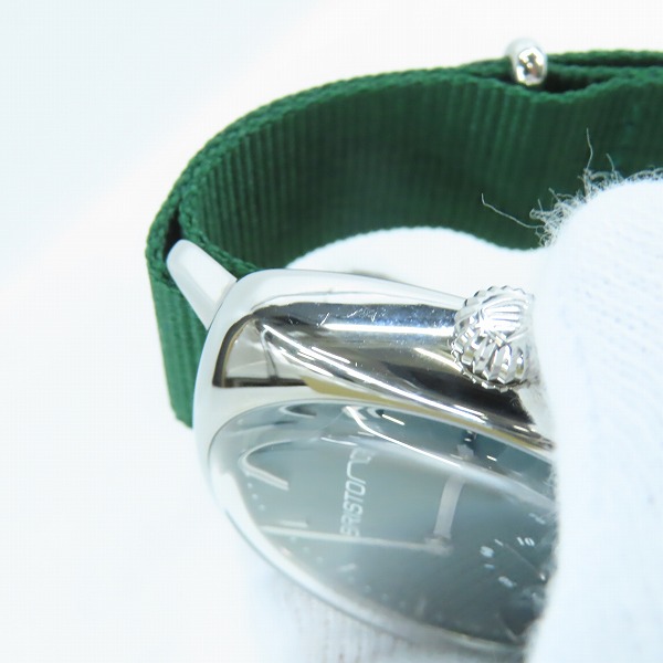 実際に弊社で買取させて頂いたBRISTON/ブリストン Clubmaster Vintage/クラブマスターヴィンテージ  グリーン クオーツ 17440.PS.V.16.LFBG【動作未確認】の画像 4枚目