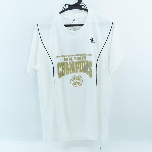 実際に弊社で買取させて頂いた【未使用】adidas/アディダス inter-high school championships 2014 TOKYO CHAMPIONS Tシャツ 半袖 F88900/L