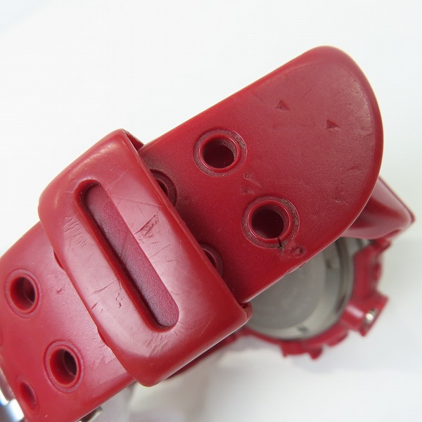 実際に弊社で買取させて頂いたG-SHOCK/G-ショック FROGMAN/フロッグマン パールレッド DW-8201GF-4JF【動作未確認】の画像 5枚目