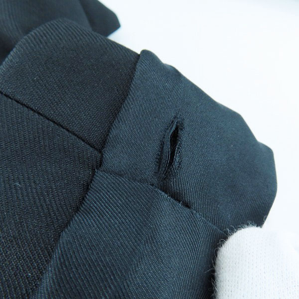 実際に弊社で買取させて頂いたSAINT LAURENT PARIS/サンローランパリ15SS パイソンレザー切替ピークドラペルジャケット 379949 Y613H/44の画像 7枚目