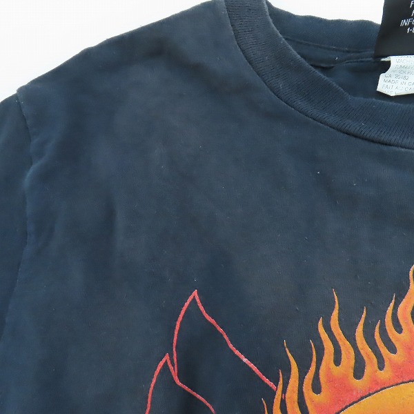 実際に弊社で買取させて頂いたMETALLICA/メタリカ ARTIMONDEボディ1997 バンド ビンテージ プリント 半袖Tシャツ/Lの画像 6枚目