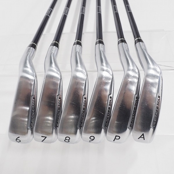 実際に弊社で買取させて頂いたYAMAHA/ヤマハ inpres UD+2 FORGED/インプレス フォージド アイアン #6～9,P,Aw 6本セット MX-519i FLEX:SRの画像 1枚目