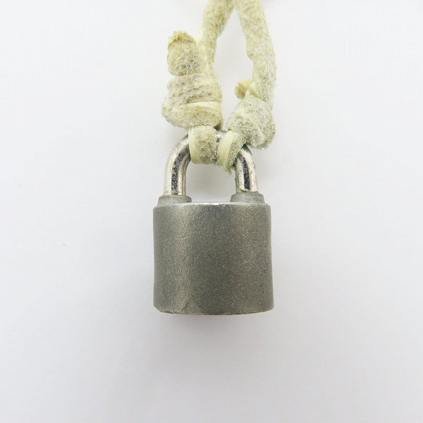 実際に弊社で買取させて頂いたUNDERCOVER/アンダーカバー 南京錠 パドロックチョーカーの画像 2枚目