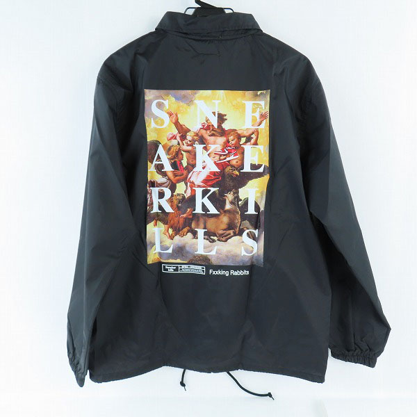 実際に弊社で買取させて頂いた(2)【未使用】FR2 × SNKRDUNK/エフアールツー × スニーカーダンク Angel Coach Jacket FRC2905/Lの画像 1枚目
