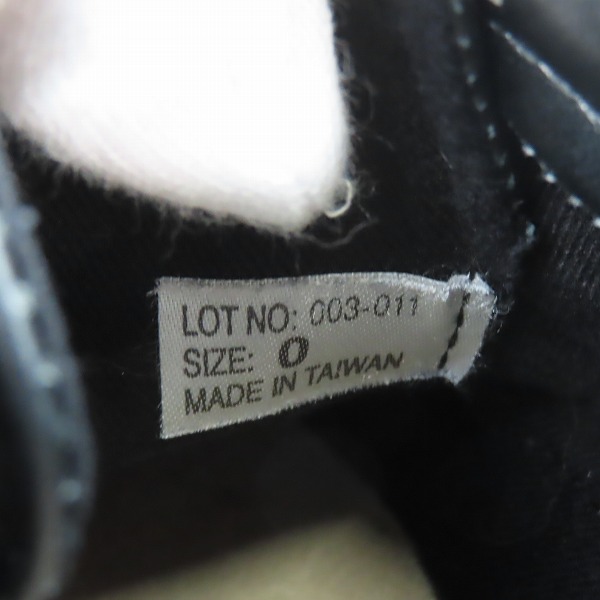 実際に弊社で買取させて頂いたThe Viridi-anne/ザ ヴィリジアン レザーローカットスニーカー 003-011/0の画像 5枚目