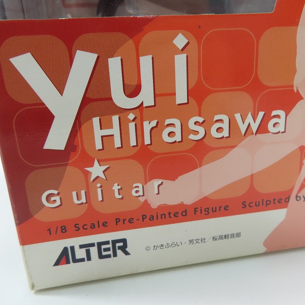 実際に弊社で買取させて頂いたALTER/アルター 1/8  けいおん! 平沢唯/Yui Hirasawa ギター/Guitar フィギュアの画像 8枚目
