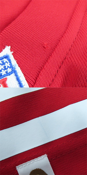 実際に弊社で買取させて頂いたA BATHING APE×mitchell&ness/アベイシングエイプ×ミッチェル＆ネス NFL San Francisco 49ers Tシャツ/XLの画像 8枚目