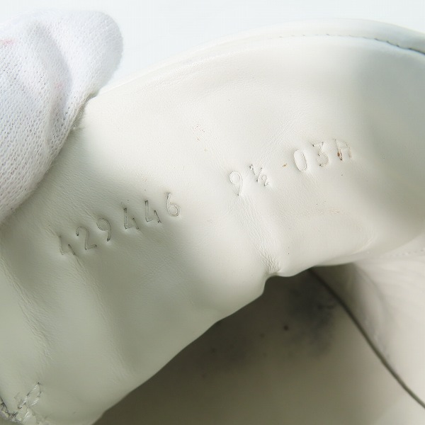 実際に弊社で買取させて頂いたGUCCI/グッチ ACE BEE エース エンブロイダリー ロートップ スニーカー 429446 9.5の画像 5枚目