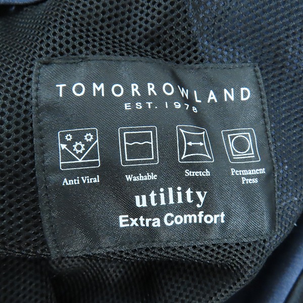 実際に弊社で買取させて頂いたTOMORROWLAND/トゥモローランド ストレッチトロピカルイージースラックス 61-04-21-04504/Sの画像 4枚目
