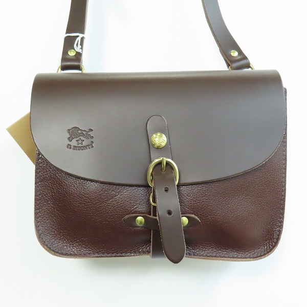 実際に弊社で買取させて頂いた【未使用】IL BISONTE/イルビゾンテ クロス ボディバッグ/ショルダーバッグ 54223-0-5210/9