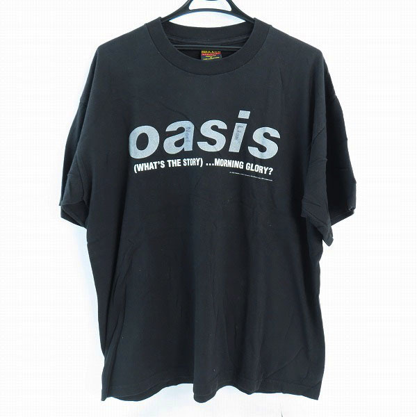 実際に弊社で買取させて頂いたBROCKUM社 oasis/オアシス ヴィンテージ 95年 (WHAT'S THE STORY) ...MORNING GLORY Tシャツ /XL