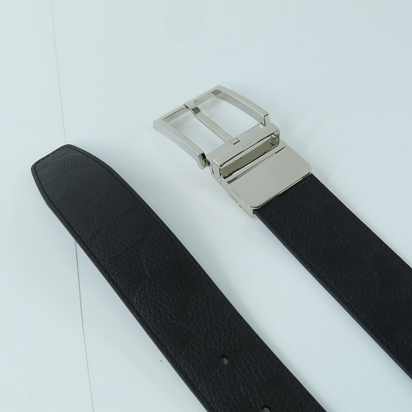 実際に弊社で買取させて頂いたdunhill/ダンヒル ピンバックル レザーベルト 42/107の画像 1枚目