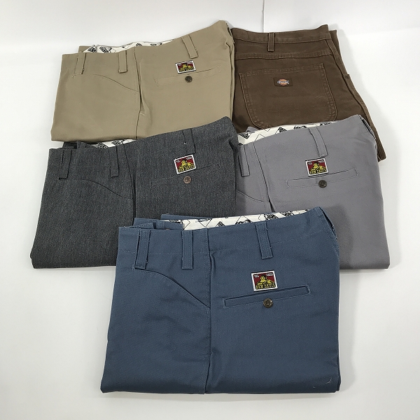 実際に弊社で買取させて頂いた【おまとめ】BEN DAVIS/ベンデイビス Dickies/ディッキーズ ワークパンツ