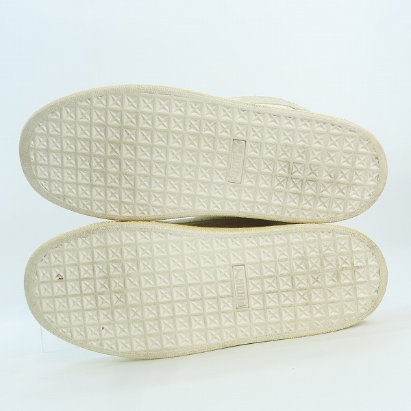 実際に弊社で買取させて頂いたPUMA/プーマ SUEDE XL 2 CARROTS ウォームホワイト 398801-01/27.5の画像 2枚目