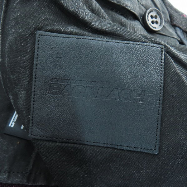 実際に弊社で買取させて頂いたISAMUKATAYAMA BACKLASH/バックラッシュ TWO FACE パンツ 1583-02/Mの画像 3枚目