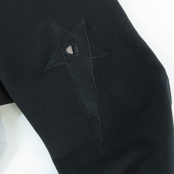 実際に弊社で買取させて頂いたRick Owens×Champion/リックオウエンス×チャンピオン プルオーバーパーカー CM20S0014-215154/JPN:Mの画像 3枚目