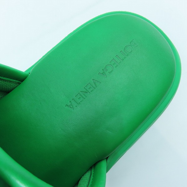 実際に弊社で買取させて頂いたBOTTEGA VENETA/ボッテガヴェネタ ダブルバックル フラッシュ サンダル/43の画像 4枚目