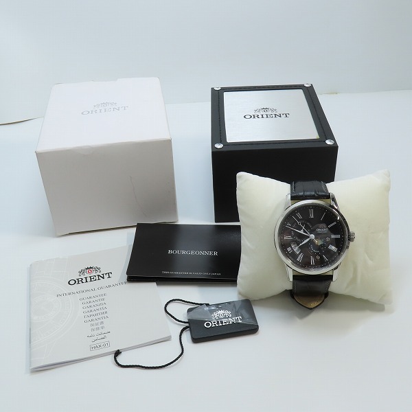 実際に弊社で買取させて頂いたORIENT/オリエント SUN＆MOON/サンアンドムーン/自動巻き/AK00-CO-Aの画像 8枚目
