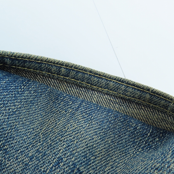 実際に弊社で買取させて頂いたLEVI'S/リーバイス 片面タブ/BIG E/隠しリベット/紙パッチ ヴィンテージ デニムパンツの画像 7枚目