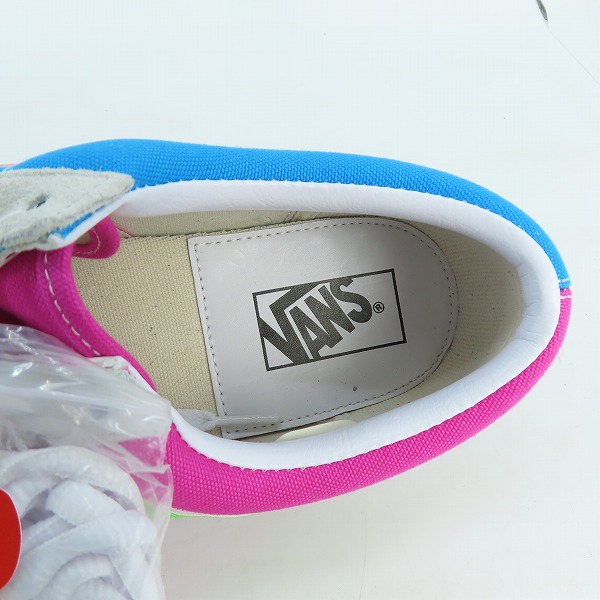 実際に弊社で買取させて頂いた【未使用】 VANS/バンズ BILLYS V36OG OLD SKOOL オールドスクール PINK/BLUE 564956-0006/28の画像 4枚目