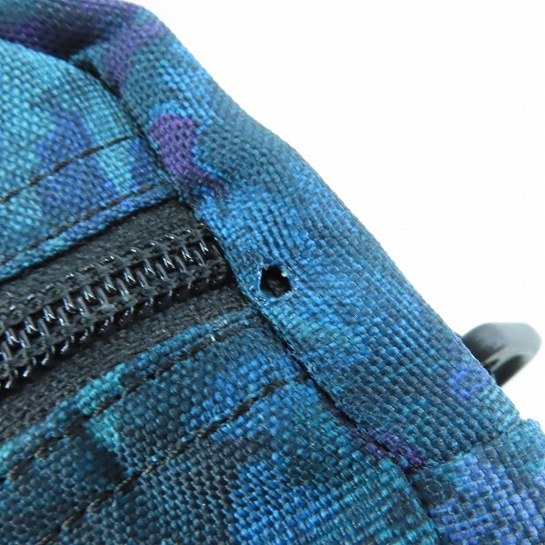 実際に弊社で買取させて頂いたGREGORY/グレゴリー QUICK POCKET/クイックポケット ショルダーバッグ/ポーチ ブルー 花柄/Sの画像 7枚目