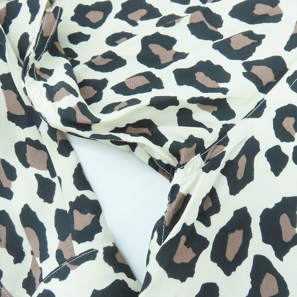 実際に弊社で買取させて頂いたWACKO MARIA/ワコマリア LEOPARD HAWAIIAN SHIRT L/S レオパード ハワイアンシャツ/アロハシャツ/Mの画像 4枚目