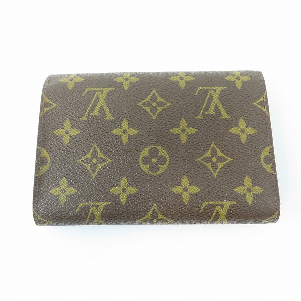実際に弊社で買取させて頂いたLOUIS VUITTON/ルイ ヴィトン モノグラム ポルトトレゾール エテュイ パピエ 三つ折り財布 M61202の画像 1枚目