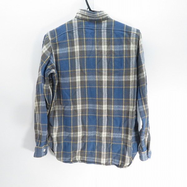 実際に弊社で買取させて頂いたDUBBLE WORKS/ダブルワークス フランネルシャツ 38 の画像 1枚目
