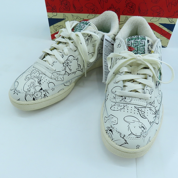 実際に弊社で買取させて頂いたReebok×Tom And Jerry/リーボック×トムとジェリーClub C All-Over/クラブC オールオーバー FX4011/27.0