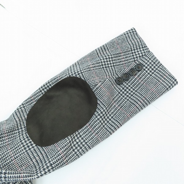 実際に弊社で買取させて頂いたBrooks brothers/ブルックスブラザーズ REGENT FIT/リージェント フィット  チェック柄 テーラードジャケット/44REGの画像 7枚目