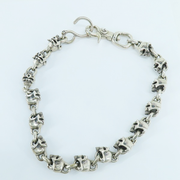 実際に弊社で買取させて頂いたTHIRTEEN DESIGNS/サーティーンデザインズ ホラースカル 15リンク ウォレットチェーンの画像 5枚目