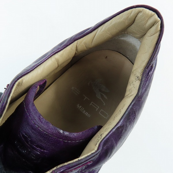 実際に弊社で買取させて頂いたETRO/エトロ スニーカー シューズ ローカット /41の画像 4枚目