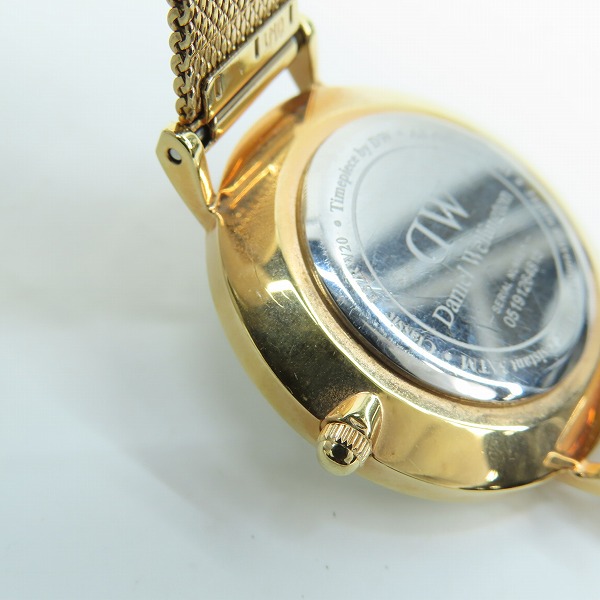 実際に弊社で買取させて頂いたDaniel Wellington/ダニエルウェリントン Classic Petite Melrose DW00100163【動作未確認】の画像 5枚目