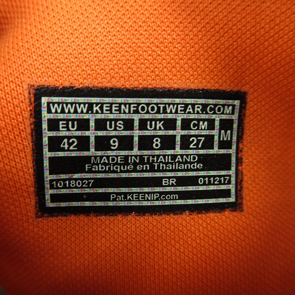実際に弊社で買取させて頂いたKEEN/キーン UNEEK HT/ユニーク HT シューズ 1018027/27.0の画像 5枚目