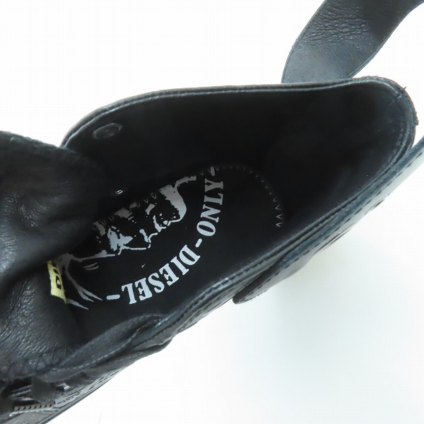 実際に弊社で買取させて頂いたDIESEL/ディーゼル ハイカットスニーカー Y00951 P0353 T8013/27の画像 4枚目