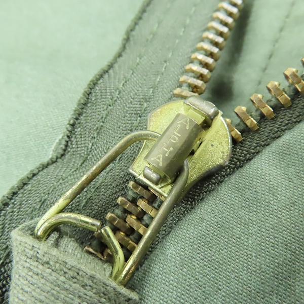 実際に弊社で買取させて頂いたALPHA INDUSTRIES/アルファインダストリーズ M-65型 USA製ミリタリージャケット 8415-01-099-7836/Sの画像 6枚目