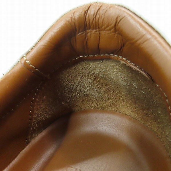 実際に弊社で買取させて頂いたGIVENCHY/ジバンシィ エラスティックストラップ レザースニーカー/41の画像 6枚目