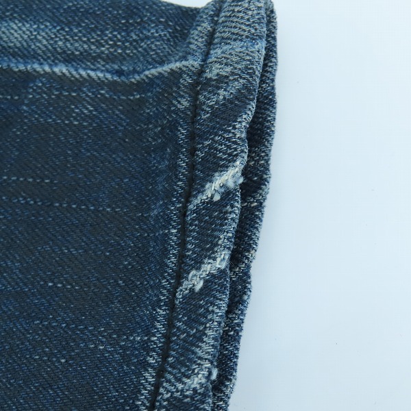 実際に弊社で買取させて頂いたDior HOMME/ディオールオム エディ期 アーカイブ ラスターコーティング デニム/46の画像 9枚目