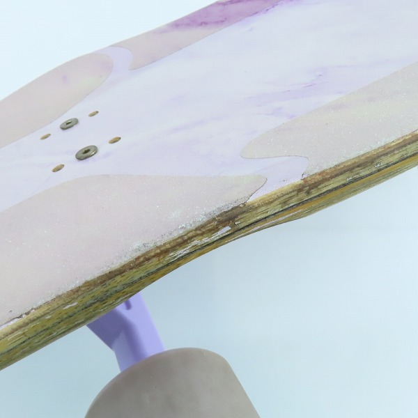 実際に弊社で買取させて頂いたTRAVELOL/トラベロール Dancer Deck ロングスケートボード AIR トラック/Lucky ウィール コンプリート デッキの画像 9枚目