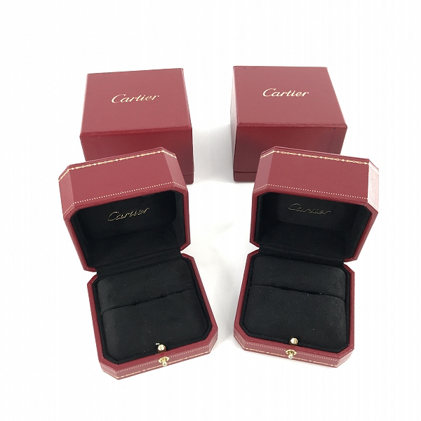 実際に弊社で買取させて頂いた【おまとめ】Cartier/カルティエ ジュエリーケース/空箱/ネックレス用/リング用/ピアス用 の画像 2枚目